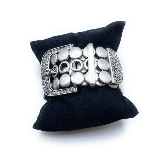 BUCKLE UP Premier Designs Stretch Bracelet - Picture 1 of 3